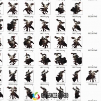 武侠人物怪物素材，不知道啥形象