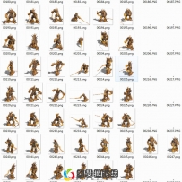 熔岩怪怪物素材
