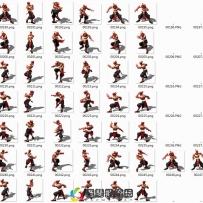 喽啰武侠人物形象怪物素材