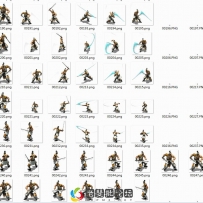 三流刀客武侠人物素材